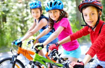 Radspaß auch für die Kleineren auf der Kindertour