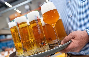 Bierverkostung im Bräustüberl Weihenstephan in Freising
